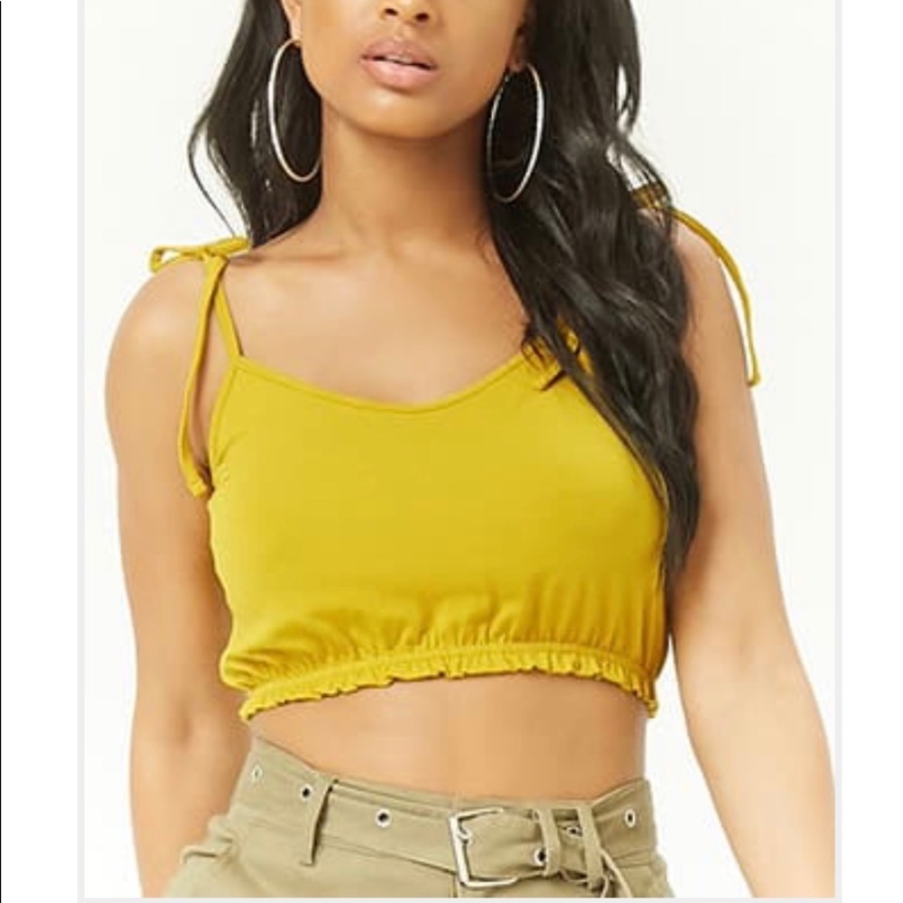 Lime green crop 💚